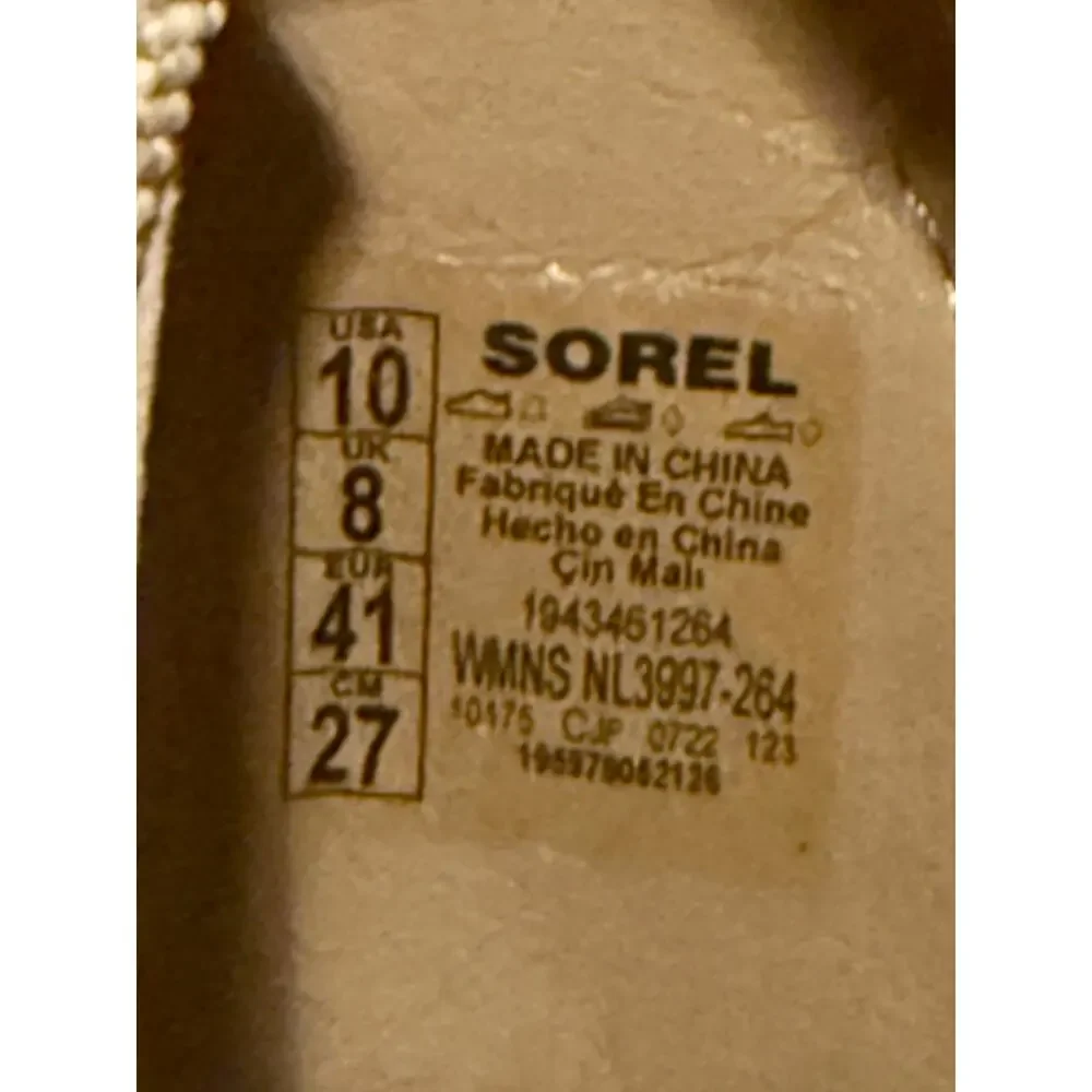 Sorel Cameron Flatform Platform Sandals Women's 10 NWOT